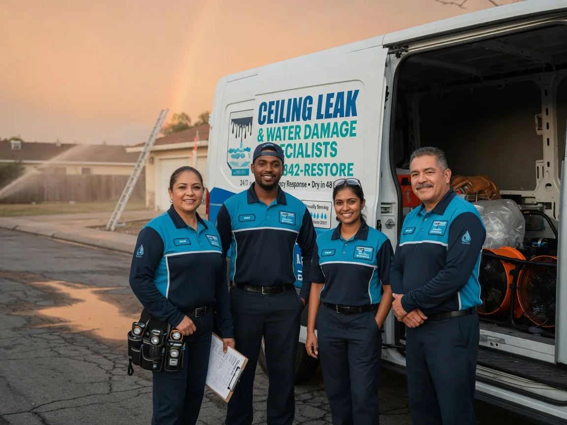 Ceiling Leak Cleanup company in Hyde Park, PA